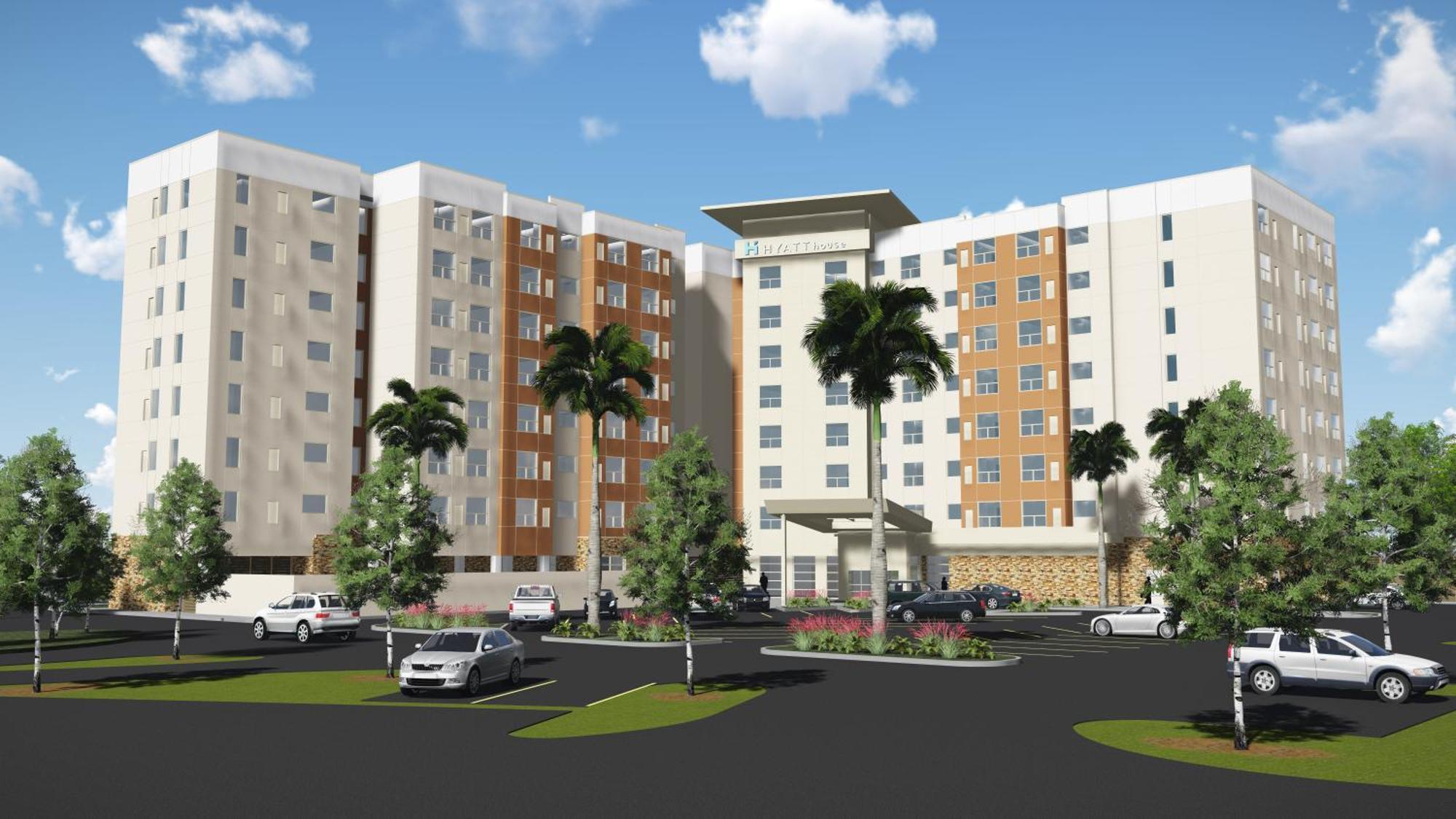 Hyatt House Orlando International Drive Hotell Exteriör bild